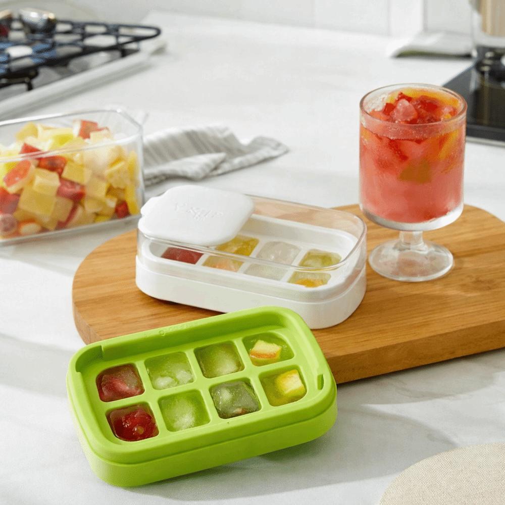 8 Grid Ice Cube Mold Easy Release Ice Freezer Multi-Function Ice Cube Maker  For Beverages