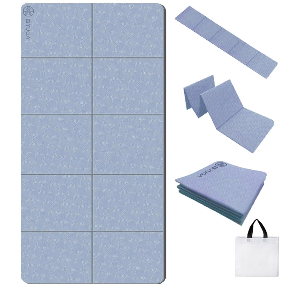 

Rustuen Складной Йога 8мм TPE Широкий Тренировочный Упражнение 80см х Толстый Пилатес Легко Хранить Сумка в Комплекте Широкий 8мм Мат, Материал, 80см, Толстый, Мат, Мат,