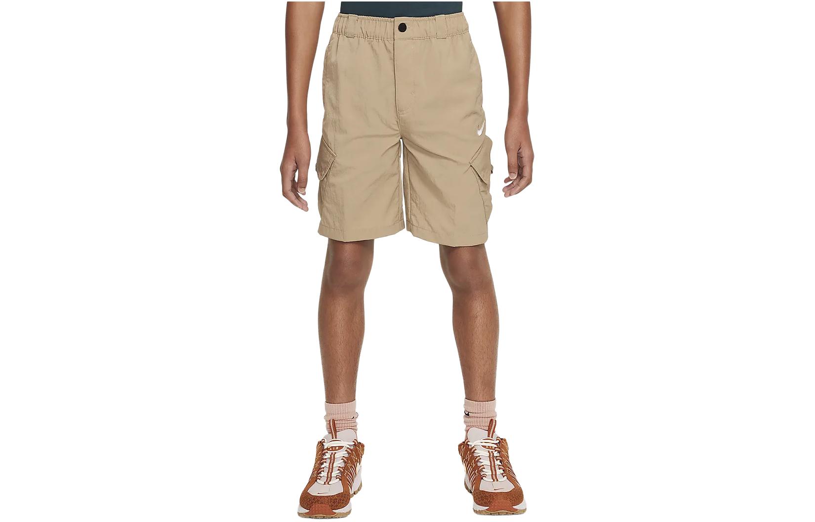 Nike Kids  Apparel Outdoor Play Kids Shorts Kids  Khaki FB1326-247 XL