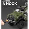 1/24 Scale Sword Toothed Tiger Explosion Proof Car Model Alloy Diecast Police Armored Off-road Vehicles Car Model Birthday Gift Boy