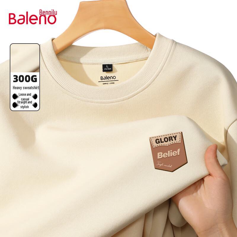 Baleno Herr Casual Lös Passform Tröja