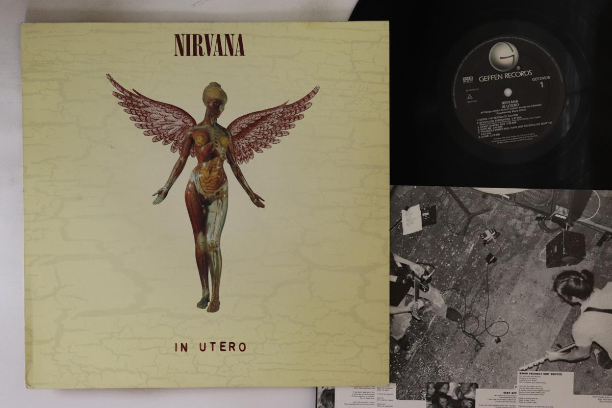 

LP Record NIRVANA - In Utero GEF24536 GEFFEN 1993 Europe Rock Used
