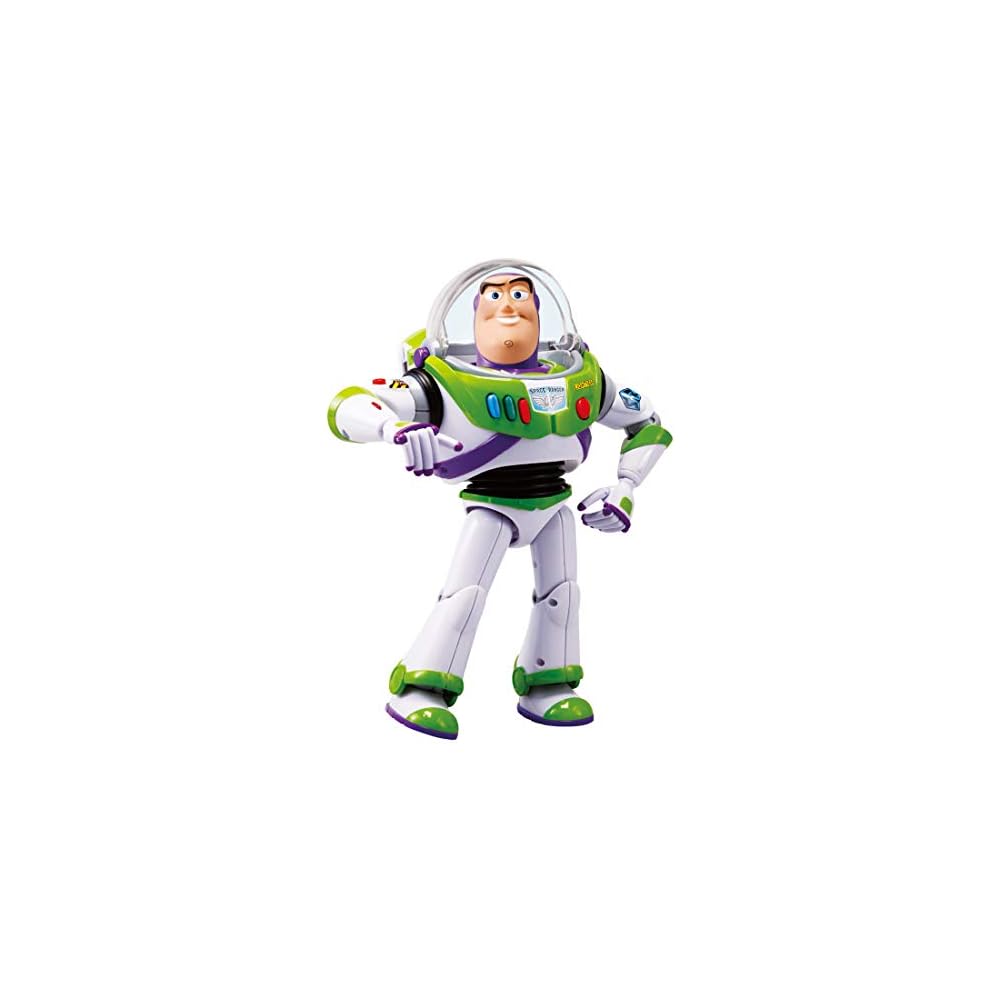 Toy Story Buzz Lightyear Real Size Talking Figure Remix Edition