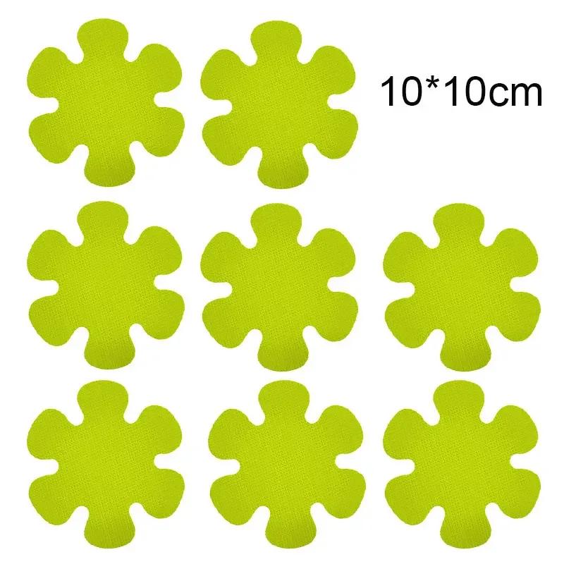 6/12/20PCS Anti Slip Bathtub Stickers Waterproof Flower Shaped Self-Adhesive Safety Shower Anti-Slip Appliques for Home Bathroom