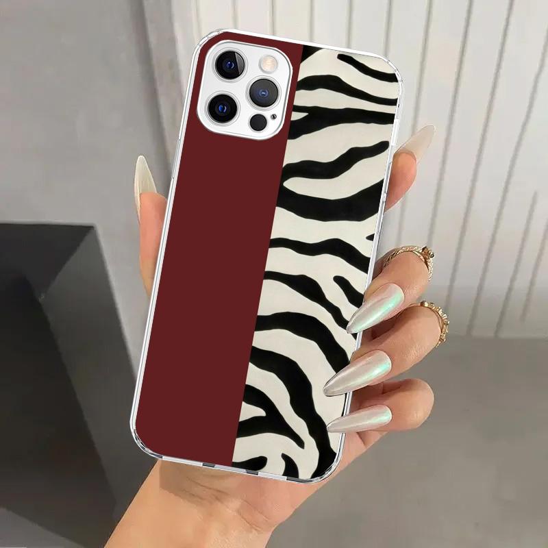 Leopard Print Phone Case for Iphone 17 Air 16 15 Plus 14 13 Mini 12 11 Pro Max 16E 7 8 SE 2020 Soft Funda Print Shell 16 15 14 1