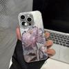 Růžová pivoňka lotosový kryt na telefon pro Xiaomi Redmi Note 14 13 12 12S 11 10C 13C 14C 10 S Pro Plus 4G 5G s texturou peří a šifonu