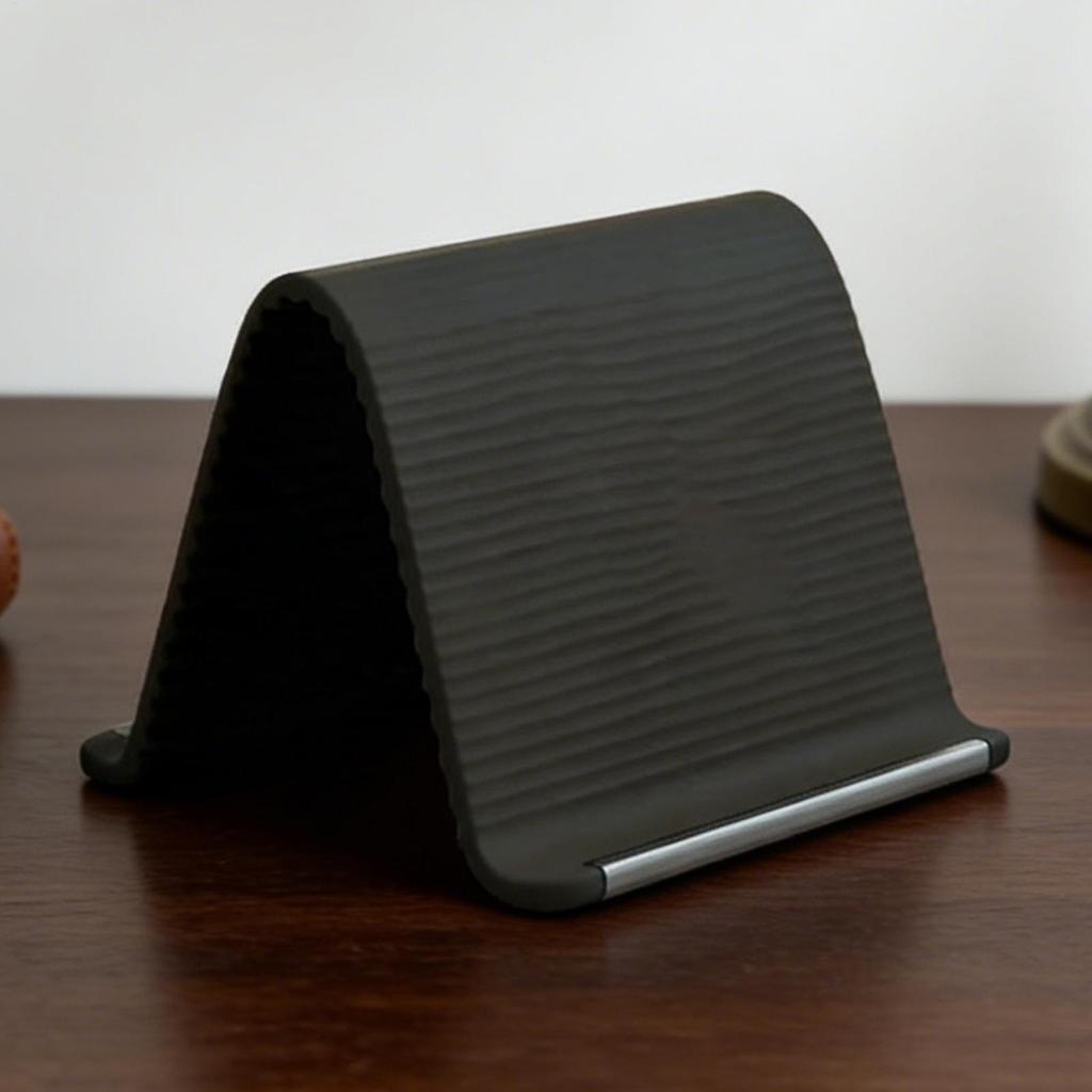 Portable Foldable Silicone Phone Holder Bendable Freely into Any Shape Multi-Angle Adjustable Stand for Airplane Travel Treadmil