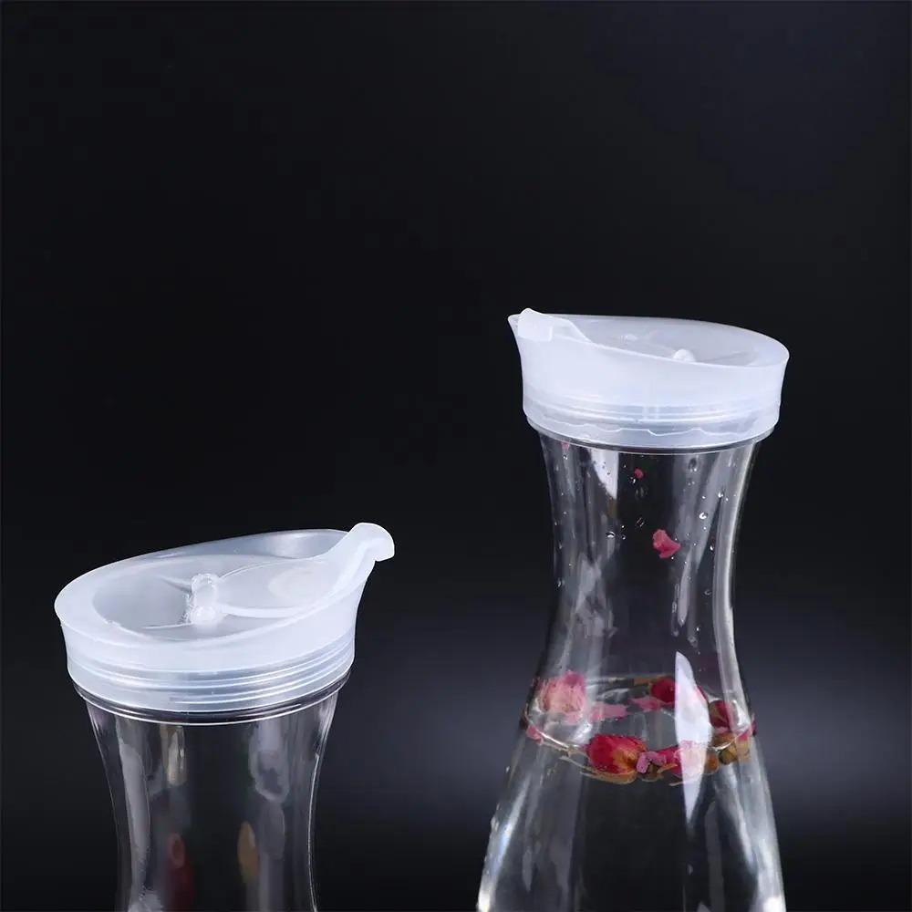 Strapazierfähiger Haushalt Transparenter Teekrug für Kaltgetränke Barzubehör Wasserflasche Limonadenkrug Saftkrug Wasserkaraffe