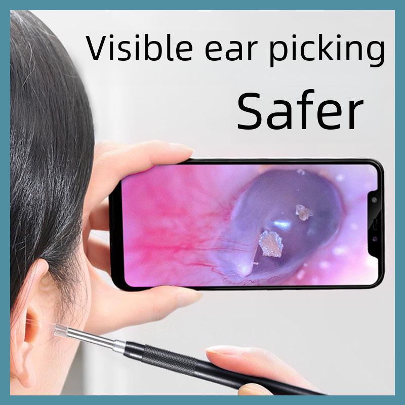 High-Definition Ear Cleaning Endoscope with Light