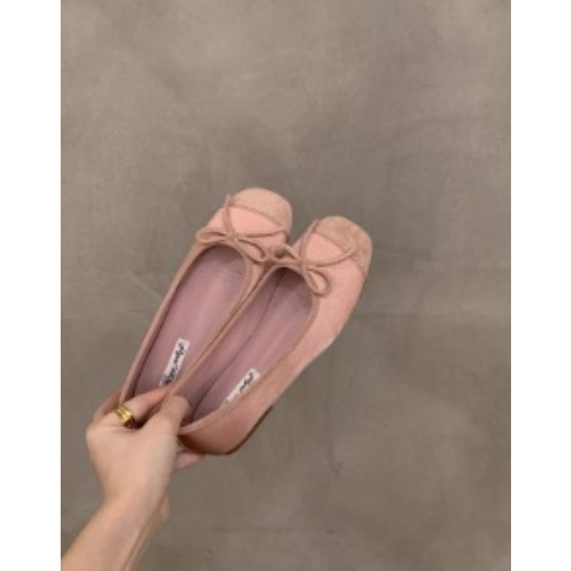 Elegant Flat Shoes Single Shoes Women's Shoes Soft-soled Ballet Shoes