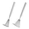 Hand Rake Rake Portable Compact Handheld Versatile Gardening Tool for Gardener Planting Beach Weeding Loosening Soil