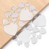 10pcs/Lot 10 14 18mm Heart Stainless Steel Charms for Jewelry Making Logo Small Heart Charms Pendant DIY Bracelet Necklace