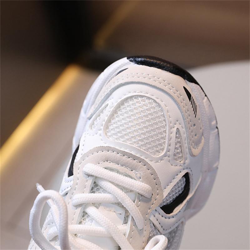 New Spring Children Shoes Mesh Breathable Kids Sport Shoes Outdoor Tennis Fashion Girls Boys Sneakers EU 21-36