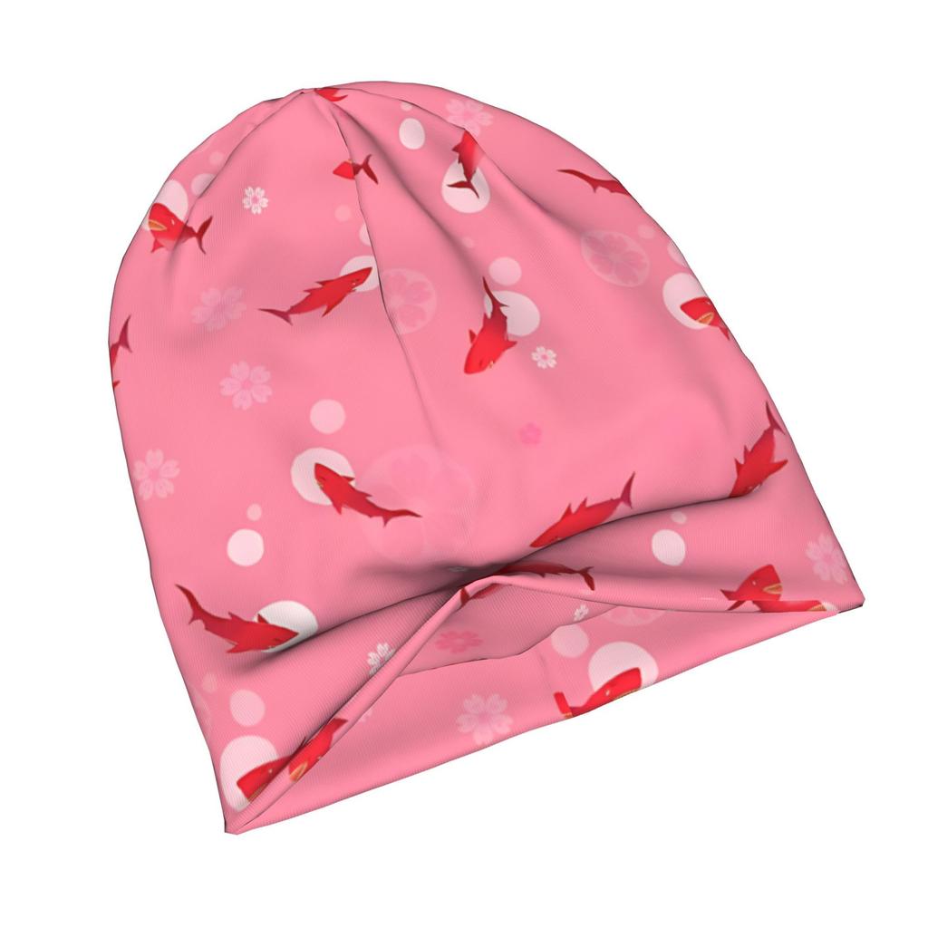 Sakura Shark Modern Adult Beanie Designed to with Laid-Back Street Style Or Elevate Easy Outfits with Understated Edge