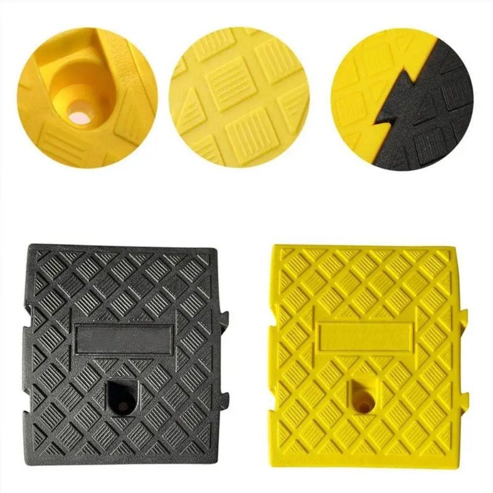 Przenośna Rampa Progowa Samochodowa Lekka Antypoślizgowa Klin Pod Koło Akcesoria Rowerowe Rampa Krawężnikowa Chodnik