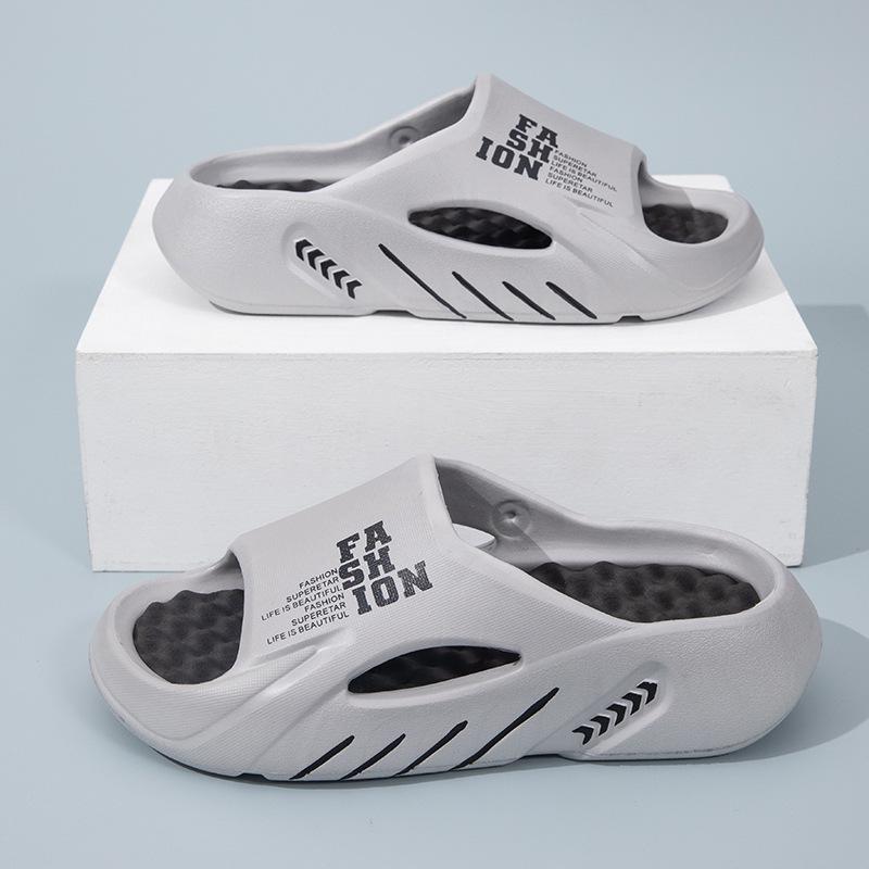 Herren Übergröße Sommer Outdoor Rutschfeste Sportliche Flip-Flops mit Dicken Sohlen