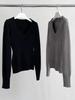 Dorothy Korean V-Neck Spring Solid Sweater - Women's Knitted Straight Waisted Top