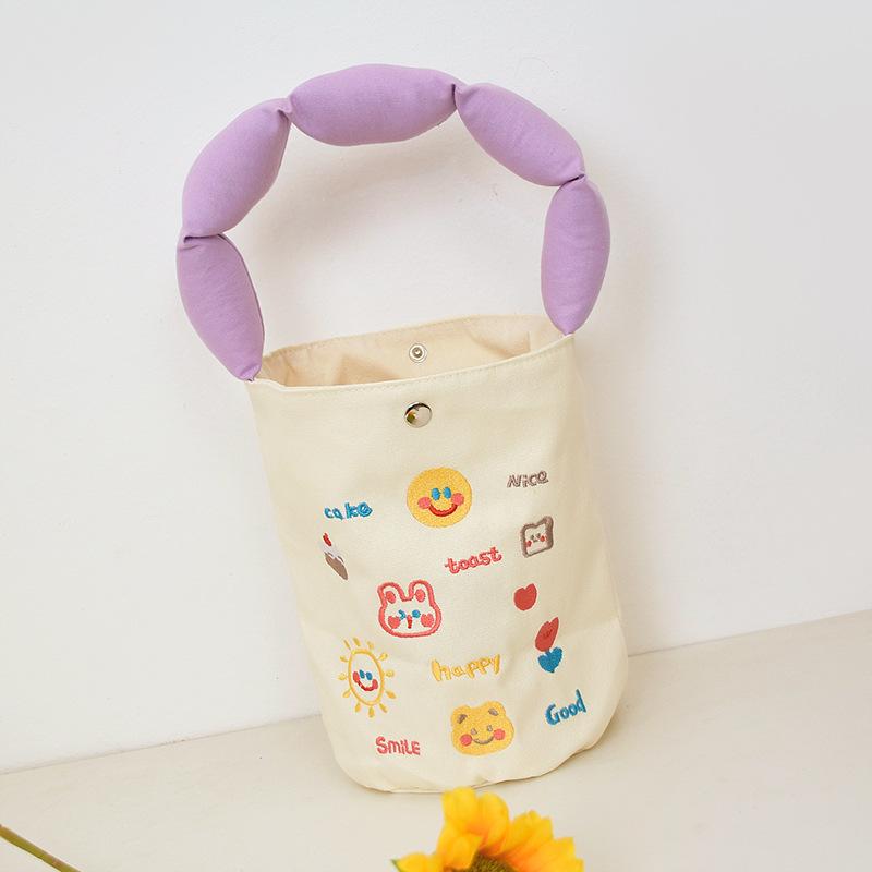Cartoon Large Capacity Tote Bucket Handbag