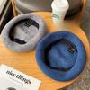 High Quality Wool Beret Not Easy To Pill Korean Version Solid Color Retro Painter's Hat for Girls To Show Their Temperament
