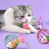 Interactive Cat Toy with Moving Mice - Durable Fabric, Artificial Feathers,Medium Breed Recommended, Playful Cat Toy|Colorful Cat Toy