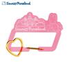 Sanrio Marron Cream Acrylic Carabiner with Heart Ring Japan NEW