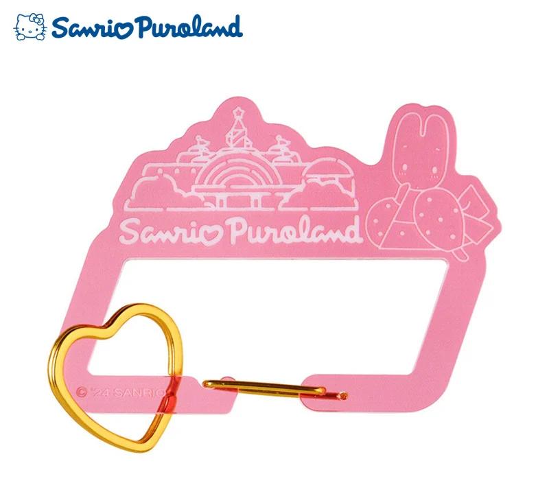 

Sanrio Marron Cream Акриловый карабин с кольцом в форме сердца Япония НОВЫЙ