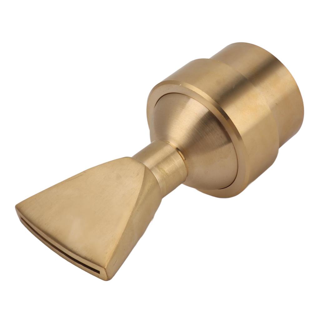 Vifteformet fontenedyse Kobber Justerbar Jevn Vannsprut Vifteformet Fontenesprøytehode for