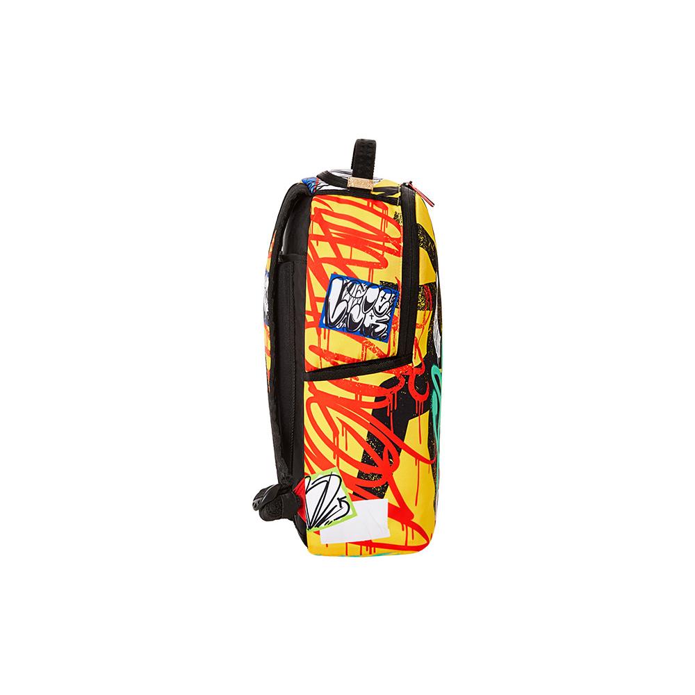 New SPRAYGROUND Polyester Backpack Large Unisex Yellow W0845809