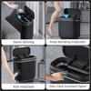 14L Bathroom Automatic Sensor Trash Can Narrow Smart Trash Can Waterproof Trash Bin With Lid Charging Wastebasket Smart Home