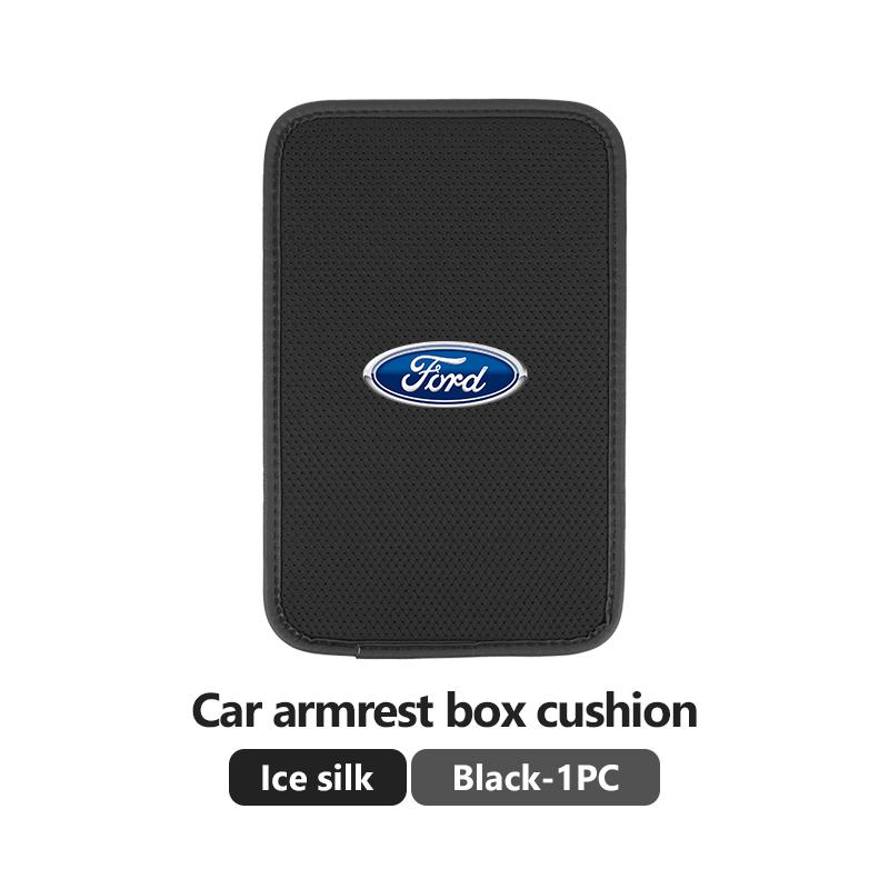 AKR1 For Ford Car Armrest Box Pad Central Armrest Boxes Cover Elbow Protection Pads Accessories Mk2 Mk3 Ranger Mondeo Mk4 S-MAX Kuga