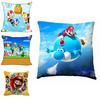 Super Mario Character Cushion Cover 177 Inch Zippered Pillow Case Soft Material Home Decor