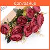 Simulation Golden Peony For Indoor Home Party Decoration Core Pack Flower Peony