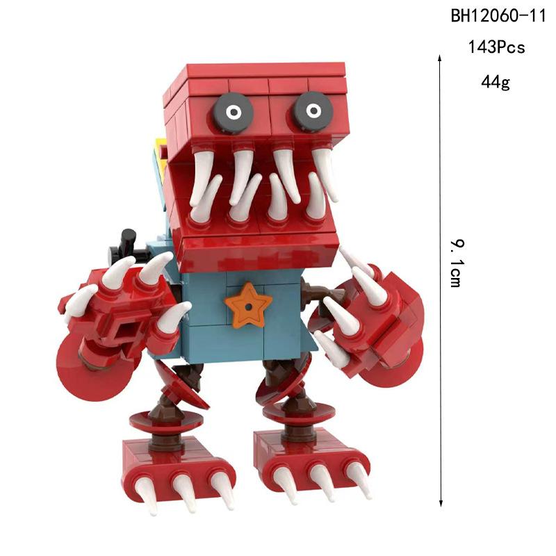 Poppy Playtime Nový hlavní obsazení Kapitola 5 Vzdělávací Montážní Mini Částice Stavebnice Figurky Stolní Ozdoba Sváteční Dárek