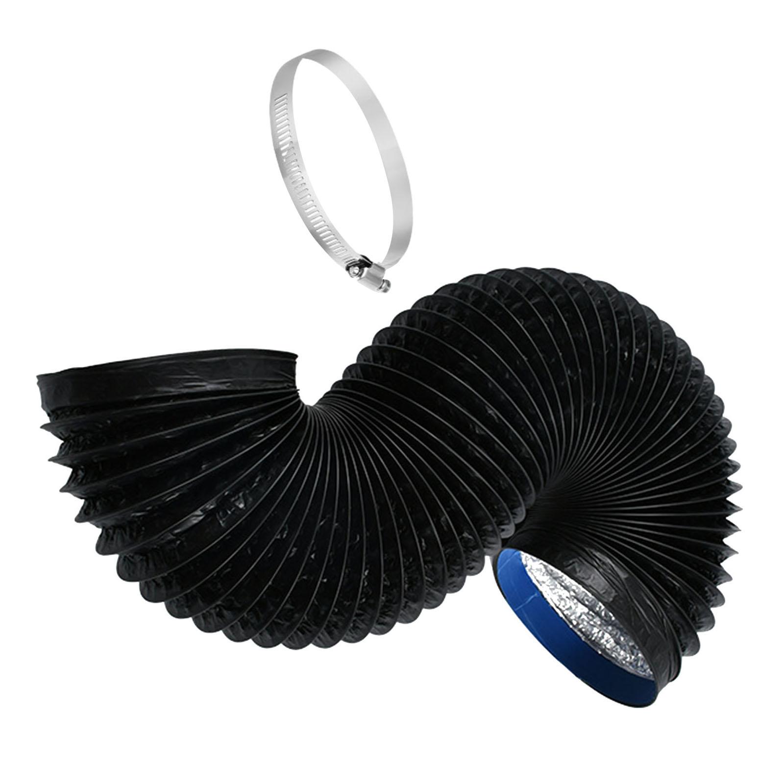 

Гибкий расширяемый воздуховод для вытяжки, термостойкий вытяжной канал из алюминиевой фольги для кухонной системы вентиляции 16cm-200cm