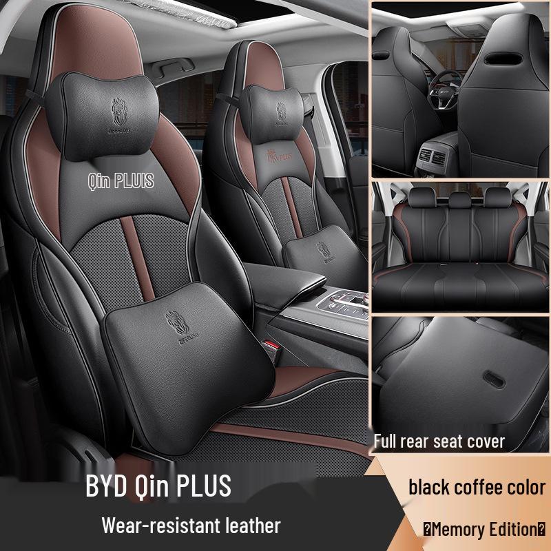 BYD Qin PLUS Dedicated Seat Cover: Four-Season Full Wrap DMi/EV Universal Cushion