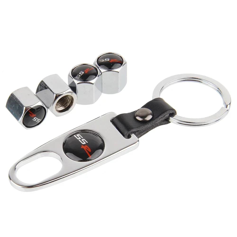 AABHM1 Metal Alloy Valve Caps Car Wheel Stem Tire Modification For Chevrolet Cruze Malibu Spark Orlando Aveo Captiva Optra Trax Lacetti