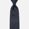 Robert Fraser Silk Necktie for Business and Formal Wear (Dot/Navy)