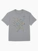 Metro Montreal Metro Map Oversized T-Shirt