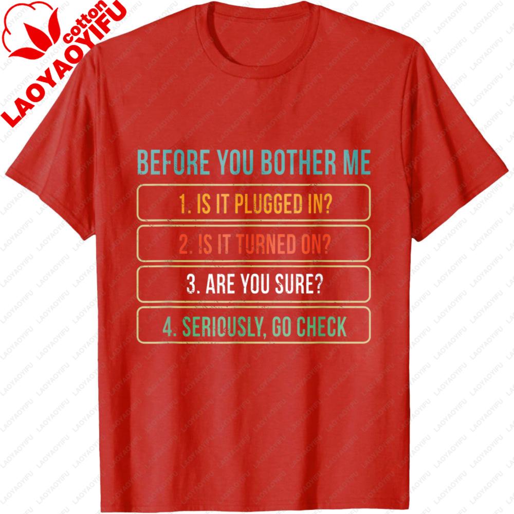 Funny Information Technology Tech  Technical Support Gift TShirt SmallI Nformation Technologyer Clothes Summer Tees
