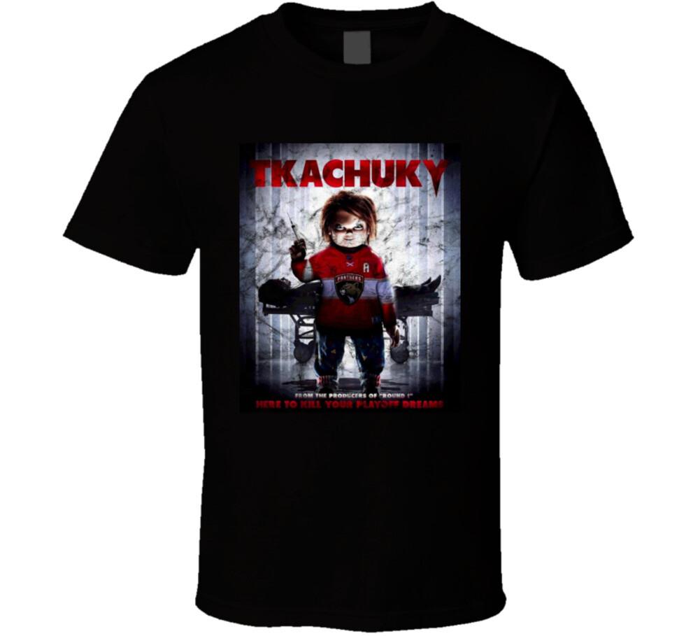 Matthew Tkachuk Tkachuky Chucky Worn Look T Shirt Mens Womens Tees Top M