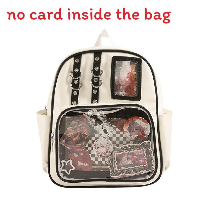 Goods Backpack Contrasting With Large Capacity And Adjustable Shoulder Straps