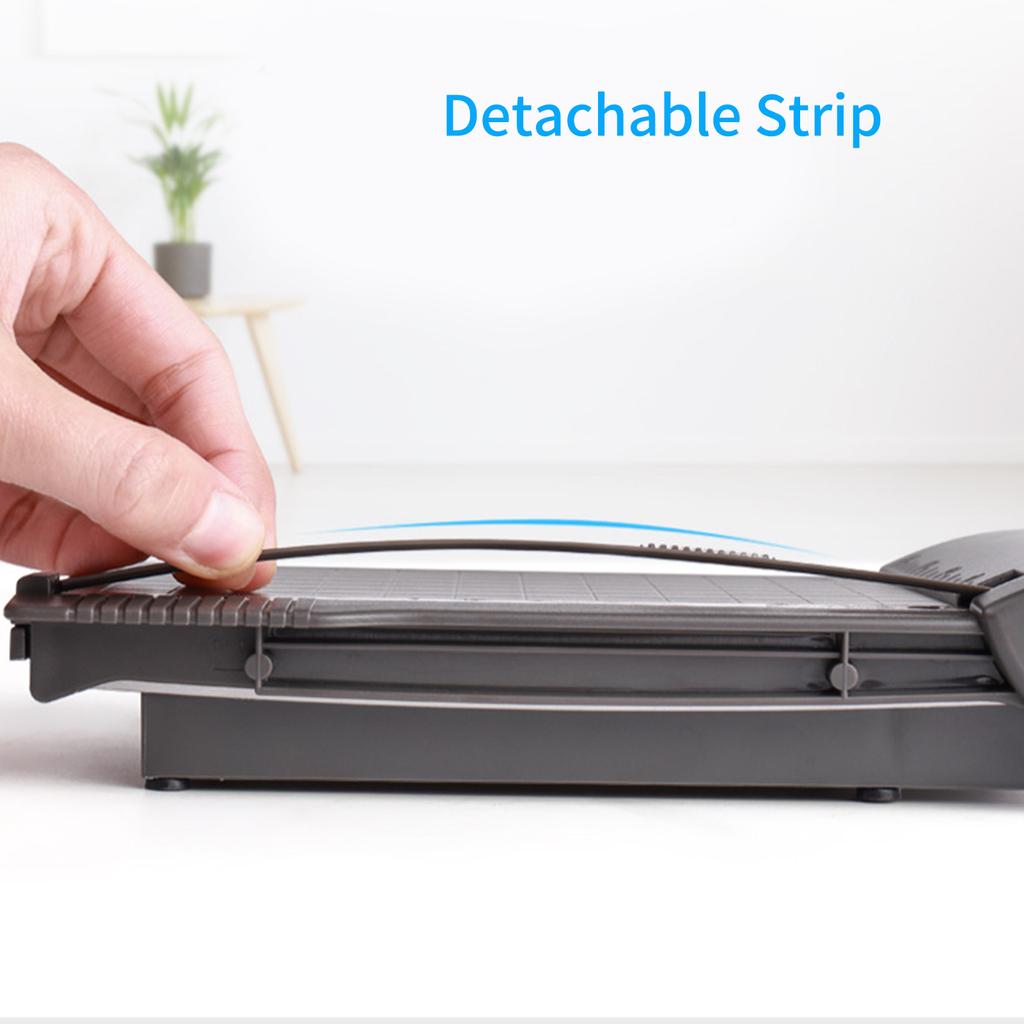 KW-triO Mini Paper Trimmer Guillotine Cutter 6 Inch (160mm) Cut Length Desktop Paper Cutting Machine with Security Cutter Head