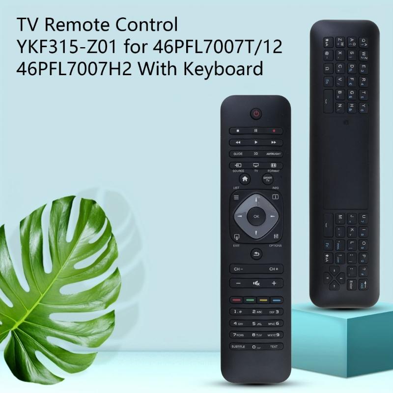 Universal Remote Control YKF315-Z01 for 46PFL7007T/12 46PFL7007H2 Television Remote Control With Keyboard LCD TV