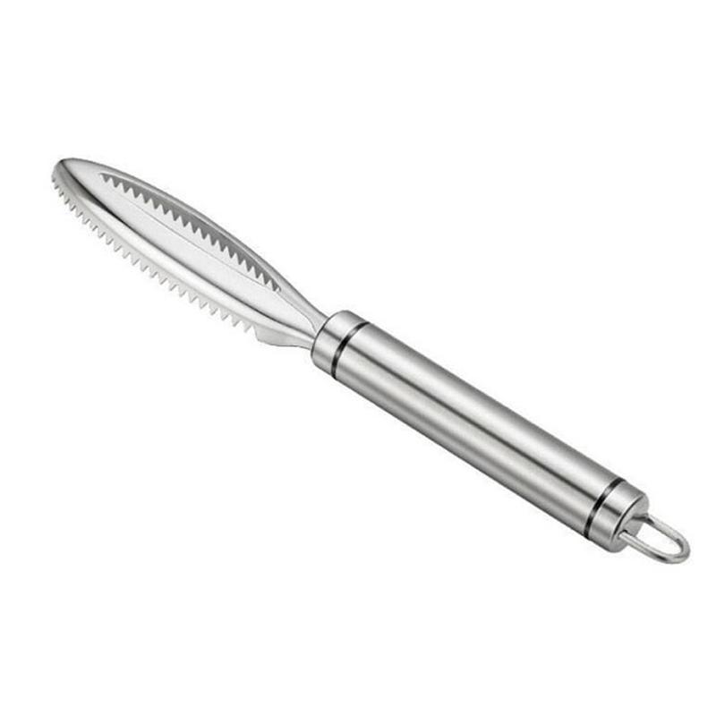 Stainless Steel Manual Fish Scaler, Universal Cleaner, Fish Scale Scraper