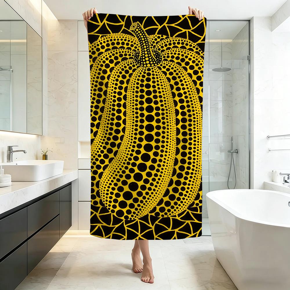 Fantastic Y-Yayoi KusamaS Towel Five-Star Hotel Quality Eco-Friendly Ultra Soft Thick Towels & Beach Towels