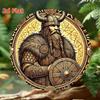 2D Flat Metal Wall Art, Durable Indoor Decor for Home, Living Room, Bar, Cafe