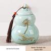 Gourd Ceramic Tea Storage Jar