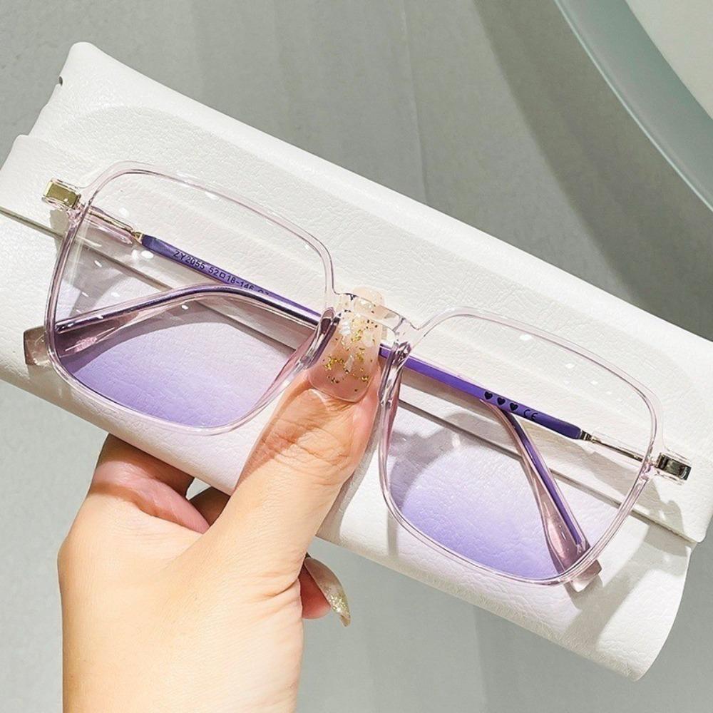 Sunglasses for Women Fashion Makeup Pink Sun Glasses Shades for Women UV400 Gradient Lens Eyeglasses Blush Glasses