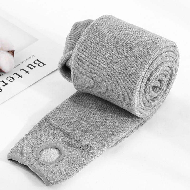 

Зимние бархатные утолщенные хлопковые леггинсы в вертикальную полоску, женская верхняя одежда, вязаные в вертикальную полоску, с высокой талией, термобрюки, цельные брюки 150g [Spring and Autumn]