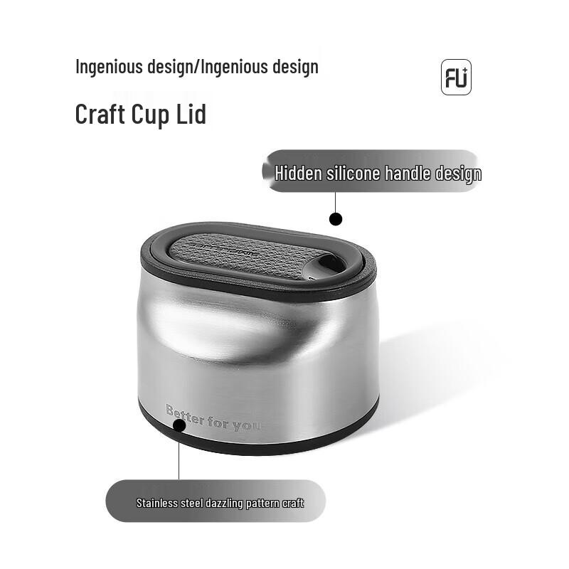 FUGUANG FU+ Classic Single Layer Glass Tea Infuser Cup